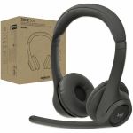 Logitech Zone 305 for Business  Wireless Bluetooth Headset With Microphone  for Microsoft Teams  Compatible With Windows  Mac  Chrome  Linux  iOS  iPadOS  Android  Black - Microsoft Tea