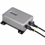 StarTech.com 4-Port Multi-Device USB-C Charger  240W Total  1-Port 140W EPR  Screw Locking Ports  Ideal for Boardrooms  2x 10ft Cable Incl - USB-C desk charger with 4x USBC (1x 140W EPR