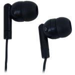 AVID AE-215 LIGHTWEIGHT 1 USE EARBUD WITH SILICONE EAR TIPS - Stereo - Mini-phone (3.5mm) - Wired - 32 Ohm - 20 Hz to 20 kHz - Earbud - Binaural - In-ear - 5 ft Cable - Black - 1