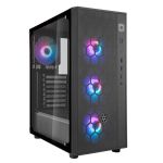 Silverstone FAR1B-PRO FARA R1 PRO Mid Tower ATXChassis ARGB Lighting 4x ARGB Fans Tempered Glass Panel 2x USB 3.01x USB 2.0 1x Audio Black