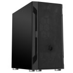 SilverStone FAH1MB Mid-Tower Micro-ATX Case Solid Side Panel Black with Mini-DTX and Mini-ITX Support