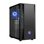 Silverstone SST-FAB1B-RGB FARA B1 RGB Tempered Glass Mid-Tower ATX case with RGB Fans