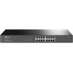 TP-Link TL-SG1016 16-Port 10/100/1000 Unmanaged Gigabit Rackmount Switch