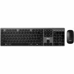 Adesso EasyTouch WKB-7300 Keyboard & Mouse - USB Type A Scissors Wireless RF 2.40 GHz Keyboard - 112 Key - English (US) - USB Type A Wireless RF Mouse - Optical - 1200 dpi - CoPilot  Wi