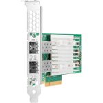 HPE 25Gigabit Ethernet Card - PCI Express 4.0 x8 - 25 Gbit/s Data Transfer Rate - 2 Port(s) - Optical Fiber - 25GBase-X  10GBase-X - SFP28 - Standup