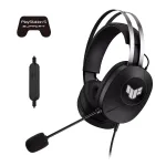 ASUS TUF Gaming H1 Gen II Wired USB-A Gaming Headset with Mic - 40mm Drivers Virtual 7.1 Surround Sound TeamSpeak-Certified Mic