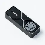 Keychron AT-21 Graphics Card Artisan Keycap Aluminum Alloy 2.75u 4090