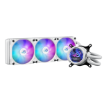 ASUS ROG Strix LC III 360 ARGB White Edition All-in-one CPU Liquid Cooler with 360deg rotatable Water Block; Asetek's New Gen7 v2