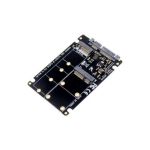 M.2 NGFF B-key & mSATA SSD to 2.5in SATA III Adapter Converter with Frame Bracket