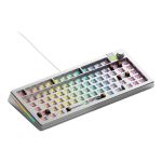 Glorious GLO-KB-GMMK3-PRO-75-BB-W-SIL-US GMMK 3PRO 75% Barebones Wired Silver