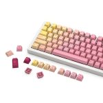 Glorious GLO-KC-GPBT-PG GPBT Grapefruit KeycapsPremium PBT Material 143 Cherry Profile Keycaps Pink