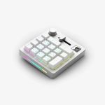 Glorious GLO-GMMK-NP-FOX-W Glorious Numpad Prebuilt - White Ice