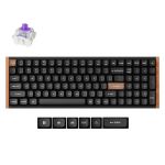 Keychron K4H-F1 K4 HE Wireless Magnetic SwitchCustom Keyboard Special Edition Gateron Double-Rail Magnetic Nebula Switch