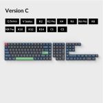 Keychron T7 OEM Dye-Sub PBT Keycap Set Hacker OEM Keycap Set C Full Set 133 Keys
