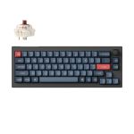 Keychron V2M-D3 V2 Max QMK/VIA Wireless CustomMechanical Keyboard Fully Assembled Knob Carbon Black Gateron Jupiter Brown