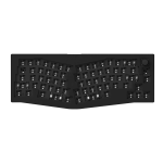 Keychron V8-Z4 V8 (Alice Layout) QMK CustomMechanical Keyboard Barebone Knob Carbon Black (Non-transparent) Barebone