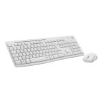 Logitech 920-009783 MK295 Silent Wireless Mouse &Keyboard Combo White