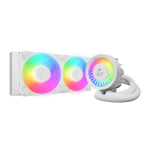 Arctic Cooling ACFRE00186A Liquid Freezer III Pro 280 A-RGB White AIO CPU Cooler; 2x 140mm Water Cooling; 38mm Radiator PWM Pump for Intel LGA1851 LGA1700 AMD AM5 AM4