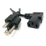 MC M05-113RA 6ft Universal Right Angle AC Power Cord (NEMA 5-15P to C13)