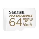 SanDisk SDSQQVR-064G  64GB Max EnduranceUHS-I microSDXC Memory Card with SD Adapter