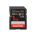 SanDisk SDSDXXD-1T00-ANCIN 1TB Extreme PRO UHS-ISDXC Memory Card 200 MB/s Max Reads 140 MB/s Max Writes