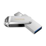 SanDisk SDDDC4-064G-A46 64GB Ultra Dual Drive Luxe USB-C & USB-A Flash Drive 150 MB/s Data Transfer Speed