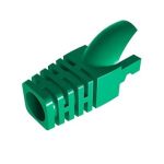 OD 6.5mm 30PCS RJ45 Ethernet Network Cable Strain Relief Boot Green