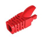 OD 6.5mm 30PCS RJ45 Ethernet Network Cable Strain Relief Boot Red