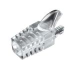 OD 6.5mm 30PCS RJ45 Ethernet Network Cable Strain Relief Boot Clear