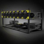 Aluminum Stackable Open air 8-12GPU Miner framecase