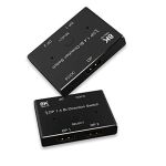 8K DP Bi-Direction Switch 2 in 1 out 1 in 2 out 8K@60Hz or 4K@144Hz resolution Black