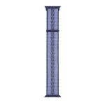 Nylon Braided Solo Loop Band for Apple Watch 38/40/41mm Blue Stripe