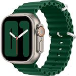 Ocean Silicone Band for Apple Watch 42/44/45/49mm Green