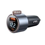 Mcdodo CC-3690 75W Digital Display 1C+ 1A Fast Car Charger Black