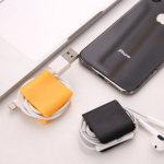 Boomray CC923 TPR 6 Pack Cable Organizer Black & White