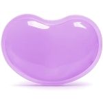 Soft Silicone Gel Mouse Wrist Rest Pad Purple