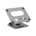Unitek D1109CGY01 5-in-1 Laptop Stand with Docking Station Space Grey (2xUSB-A 5Gbps HDMI 4K@60Hz RJ45 PD100W / Data)