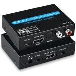 4K@60Hz HDMI Audio & ARC Extractor Converter Black