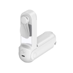 5 in 1 Multifunctional Mini Folding Fan White