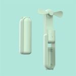 Multifunctional Mini Folding Fan Green