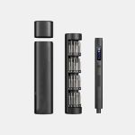 62 in 1 Electric Precision Screwdriver Kit with OLED Screen Grey