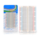 400 Points Medium Breadboard8.3x5.5x0.85cm White