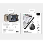 AmazingThing MKPACK Desk Kit (1x Mouse 1xLaptp Stand 1x 2m (6.6ft) 100W C-C cable 1xUSB 4K LAN Hub 1x3.5mm earphone 1x Keyboard Button)