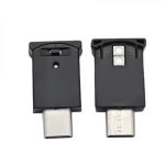 Mini USB C Smart Atmosphere RGB Light(2PCS) Black