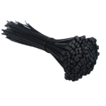 Nylon Cable Ties 4.8*300mm 100pcs 12inch Black