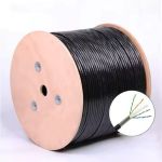 CAT6 UTP OUTDOOR 1000' Black Full Copper Cable