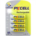 NI-MH AA 1300mAh 1.2v Rechargeable Battery 4pcs per Blister Card