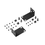 Rack Mount Kit for 12 inch Wide Switches Black