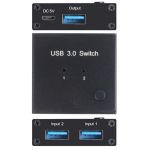 2-in-1 USB3.0 Switch Black