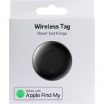 Bluetooth wireless tag Smart Tracker works with APPLE FIND MY Black